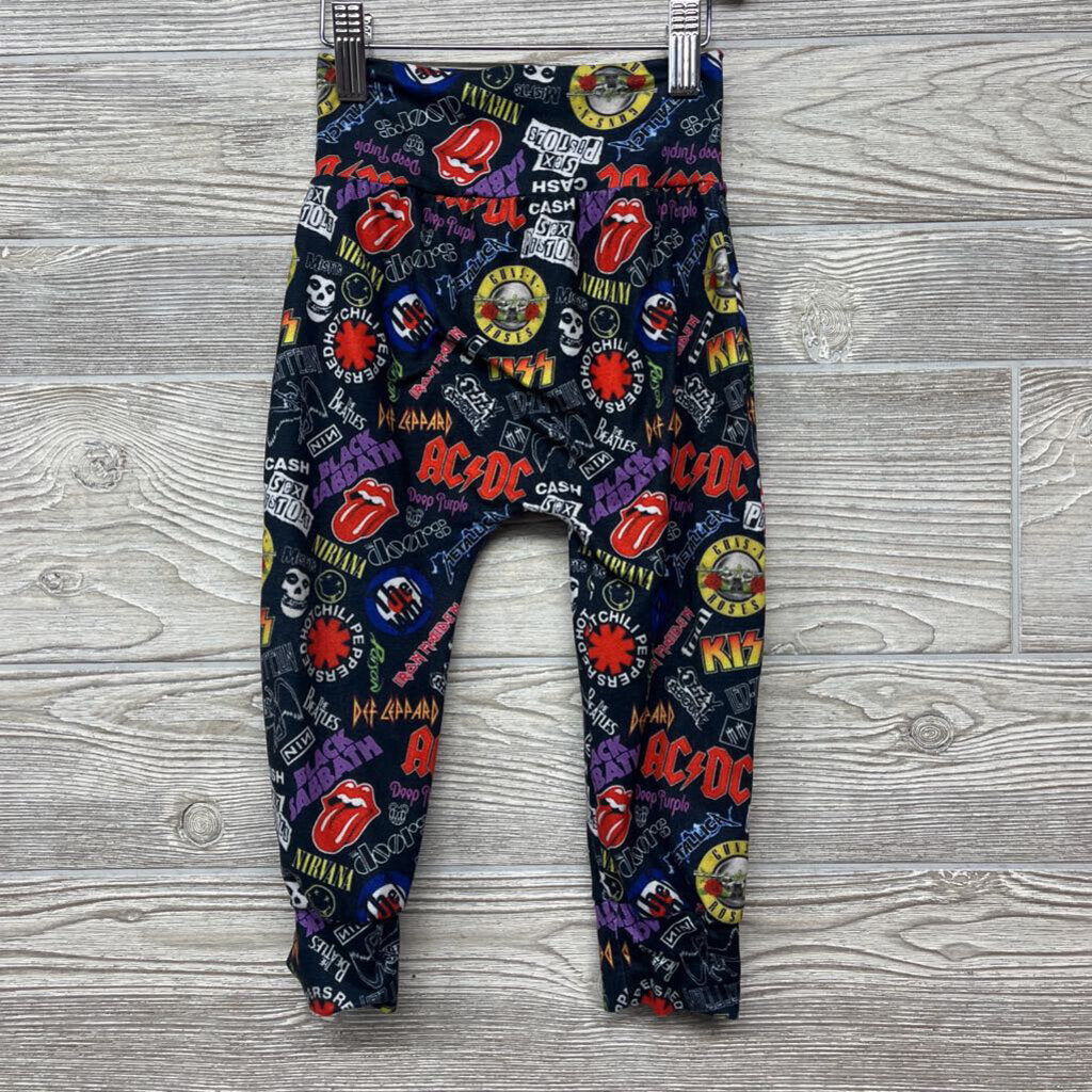 High Waisted Leggings Rock Bands