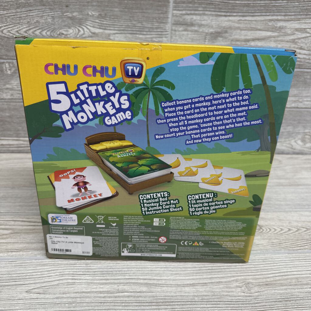 5 Little Monkeys Game