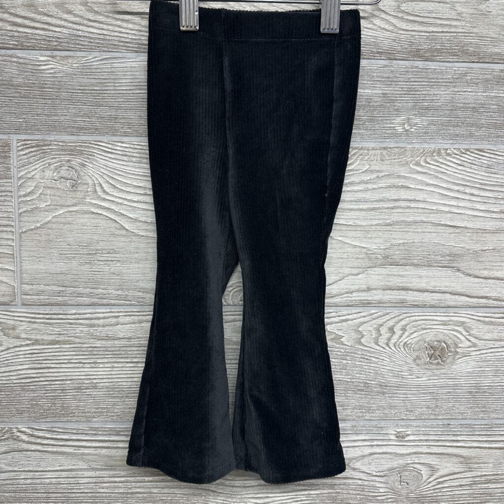 Ribbed Velour Flare Pants