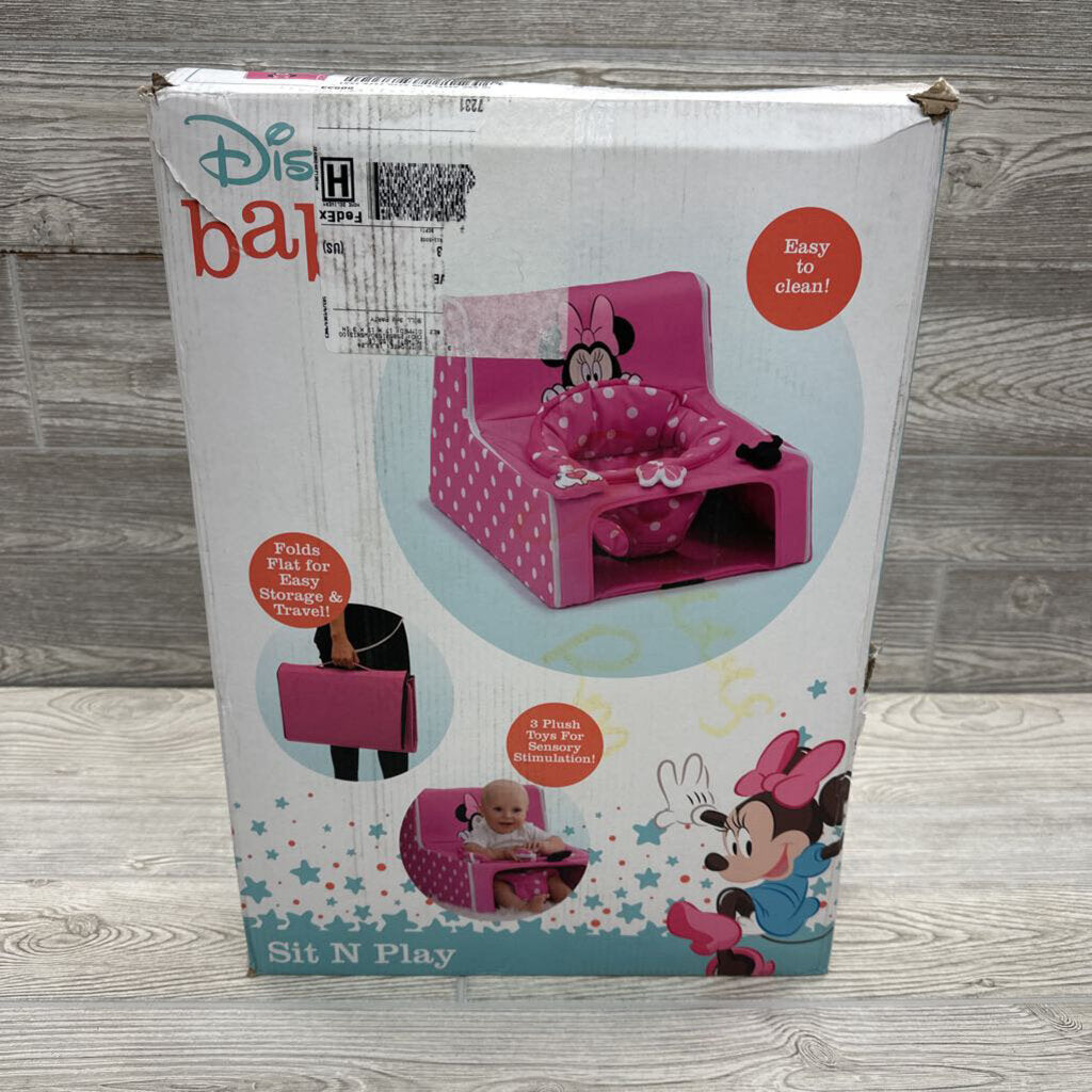NEW Sit N Play Minnie Mouse