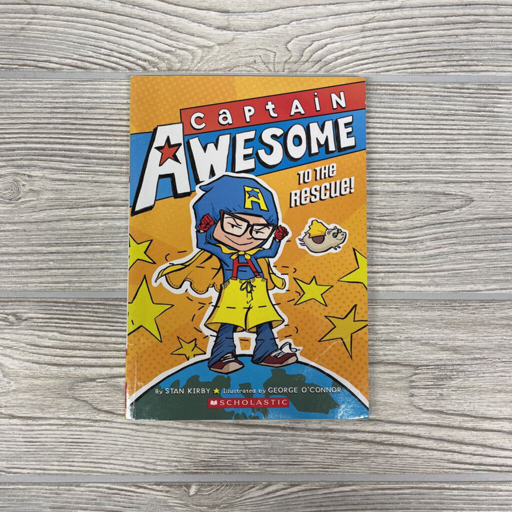 Captain Awesome To The Rescue Paperback Book