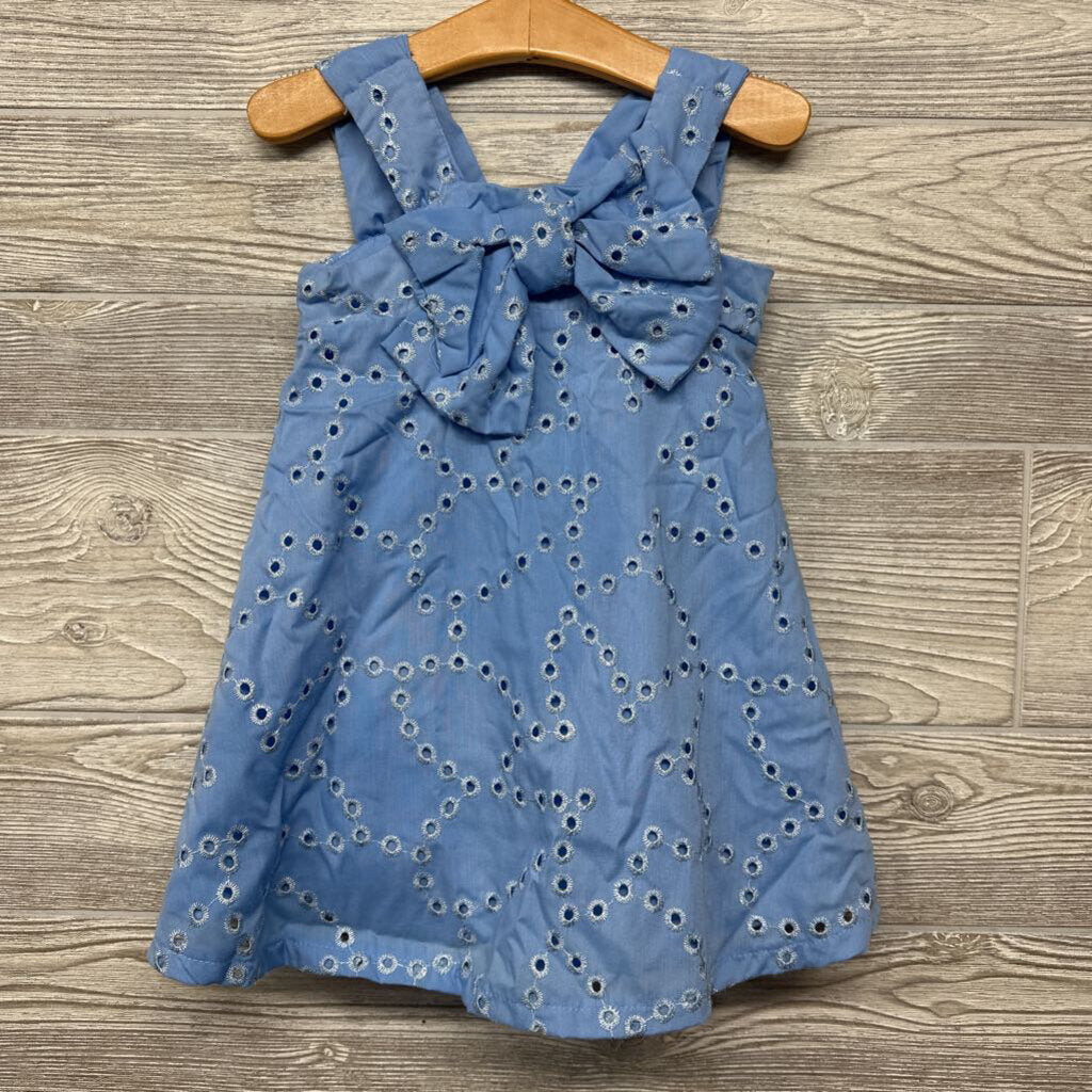 Tank Dress Eyelets & Bow