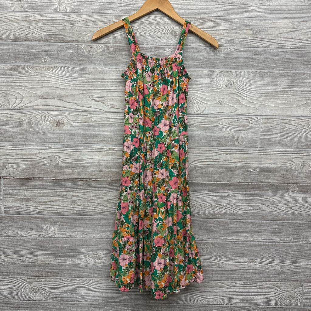 Tank Top Tiered Linen Dress