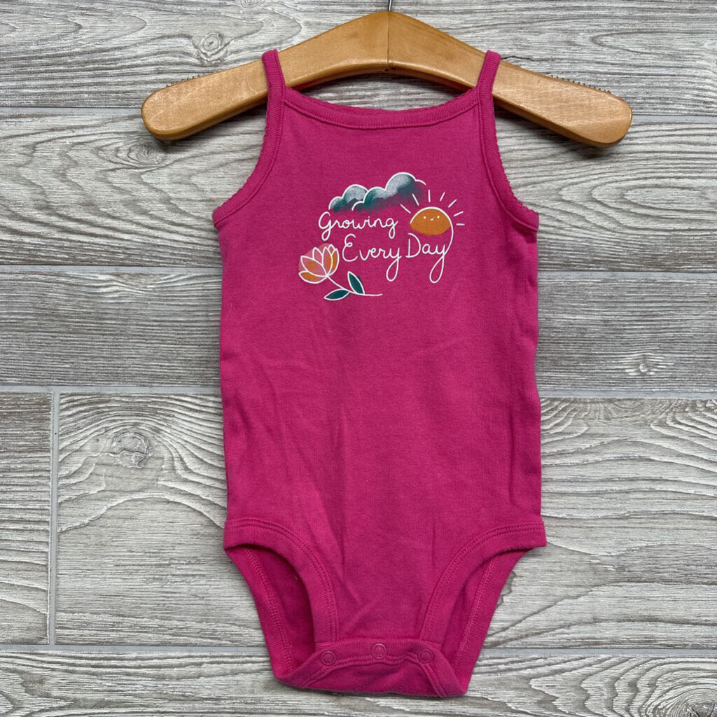 Tank Top Bodysuit Growing Everyday & Shorts