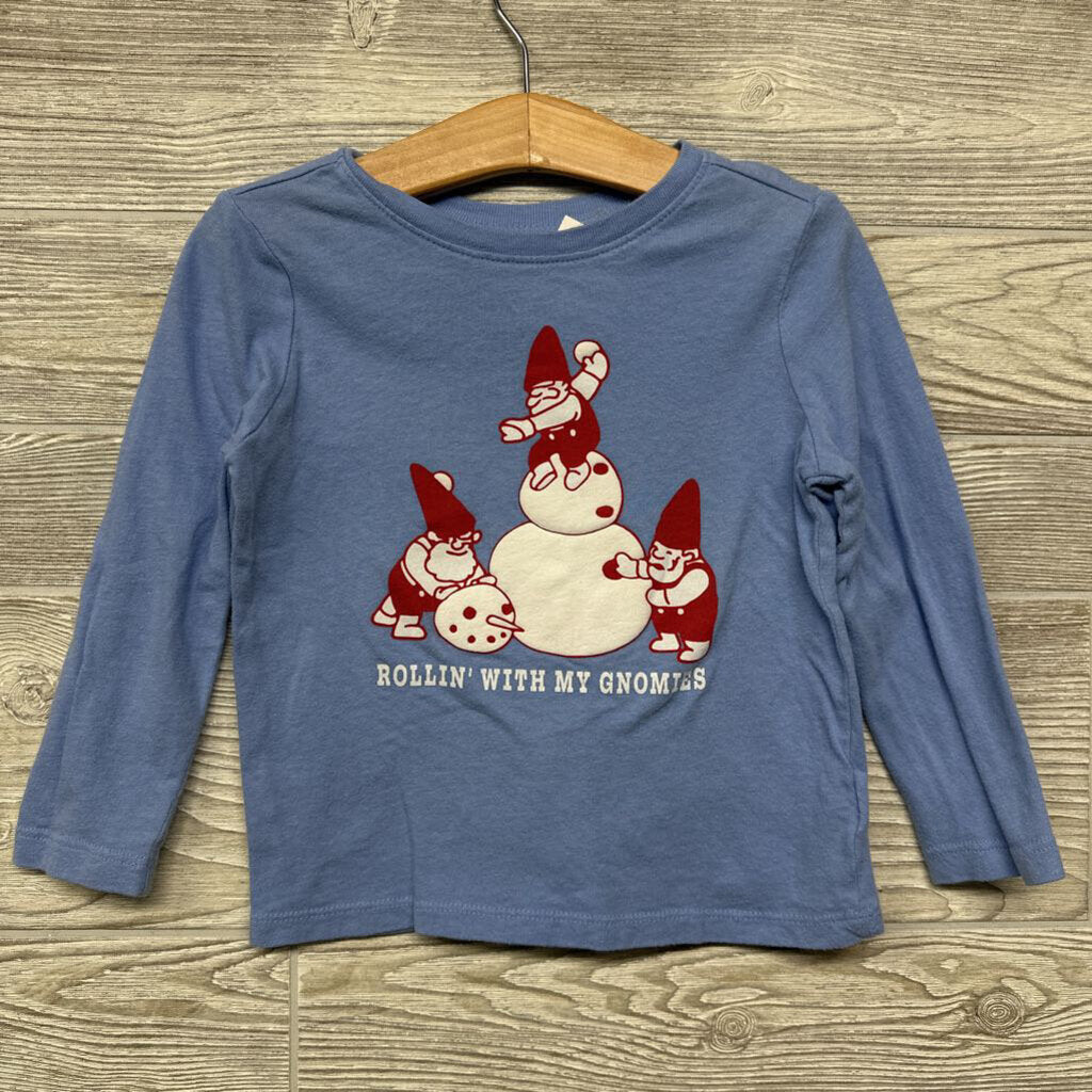 LS Shirt Rollin With My Gnomes