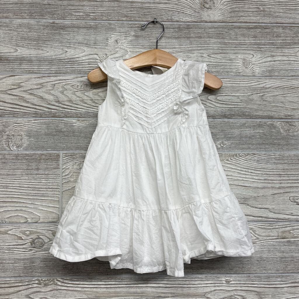 Eyelet Ruffle Dress