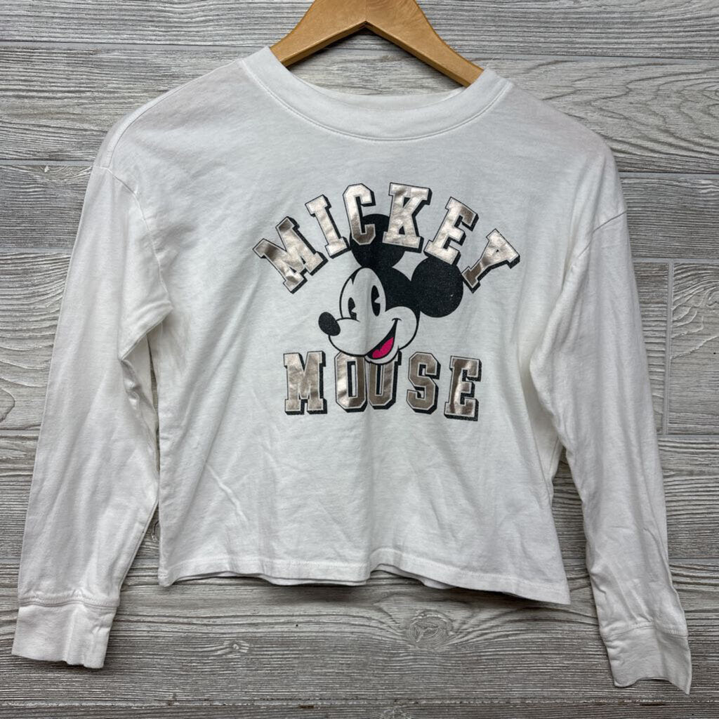 Crop Shirt LS Mickey Mouse