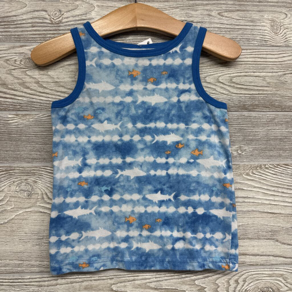 Tank Top Fish & Sharks
