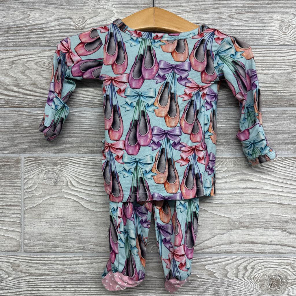 Bamboo Side Tie Shirt & Pants Ballet Shoes