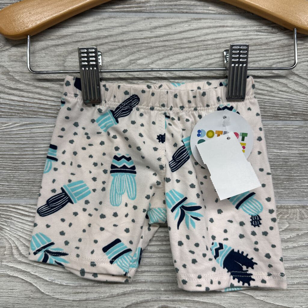 NEW Bike Shorts Dots Cactus