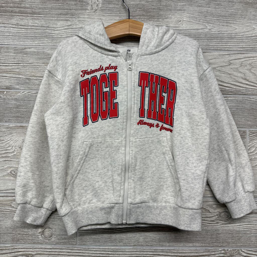 Full Zip Hoodie Friends Play Together Always & Forever