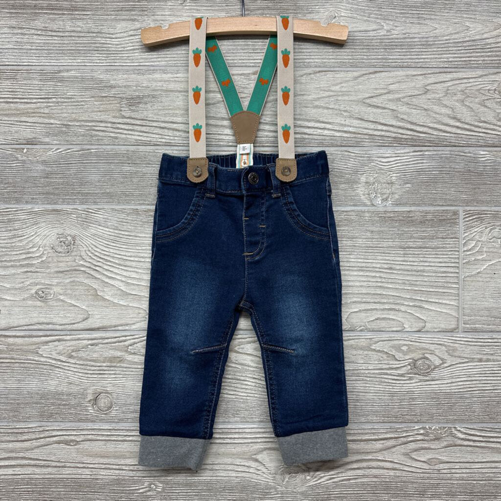 NEW Suspender Jeans Carrots