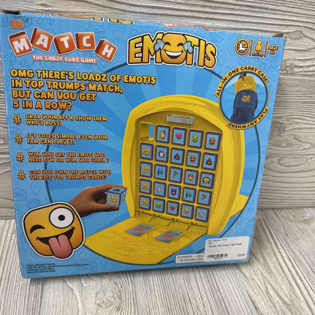 Emotis The Crazy Cube Game