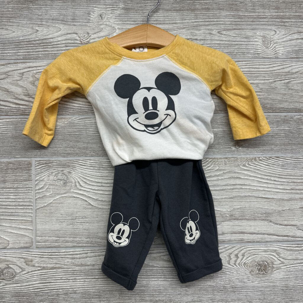 LS Bodysuit Mickey Mouse & Pants