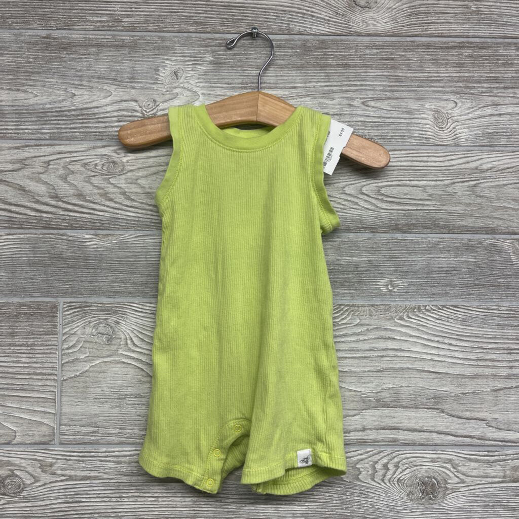 Tank Ribbed Shorty Romper