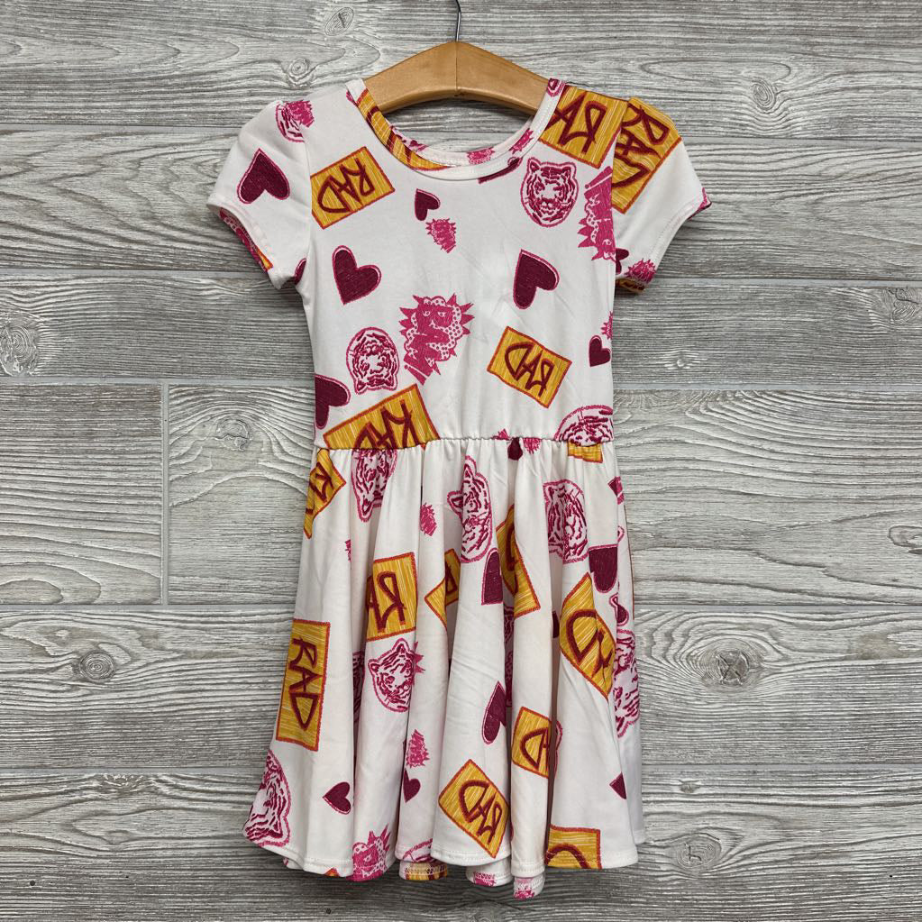 NEW Twirl Dress Rad Hearts