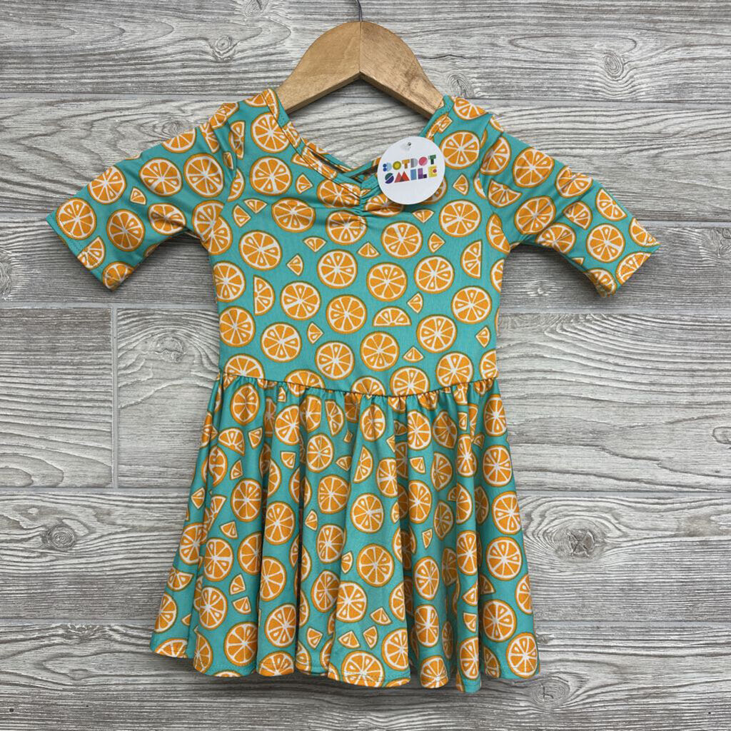 NEW Twirl Dress Oranges