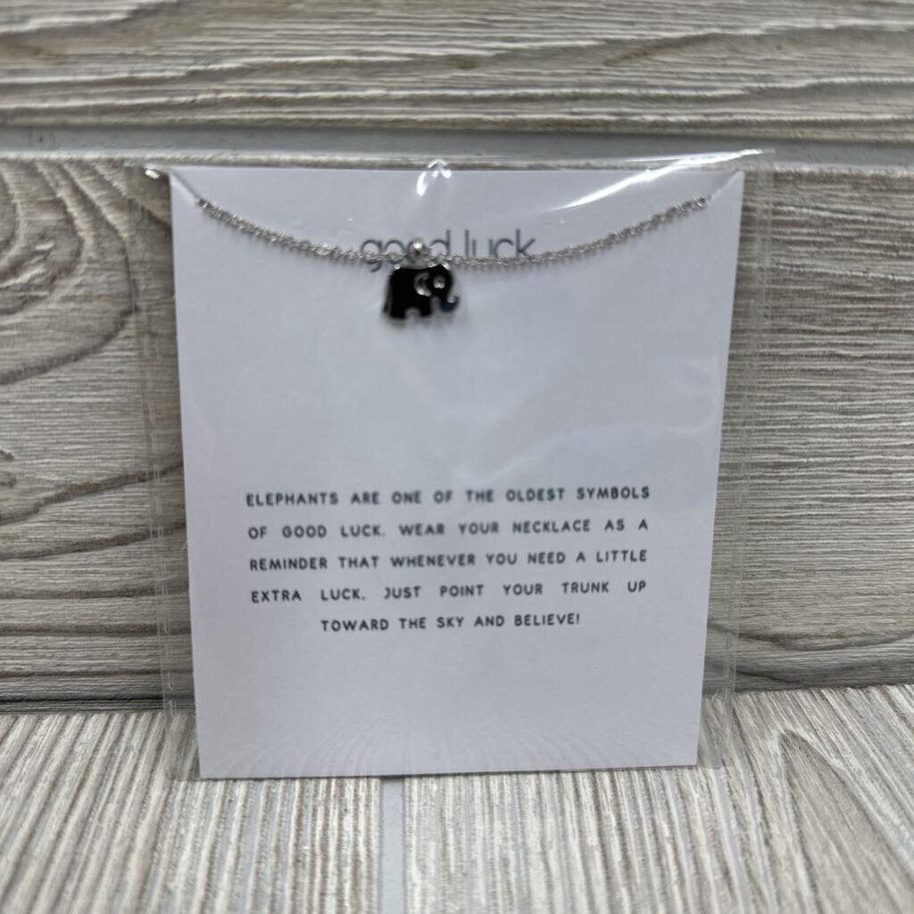NEW Message Necklace Good Luck
