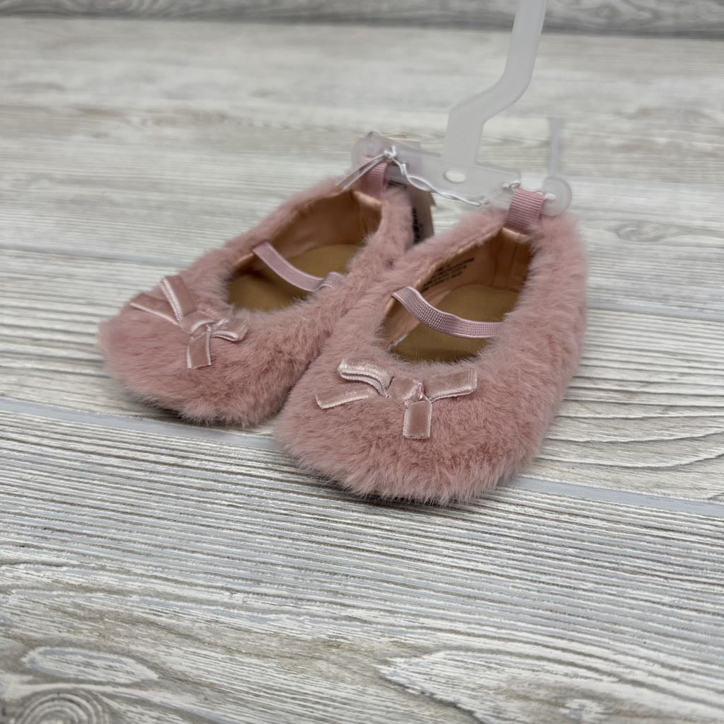 NEW Plush Soft Sole Shoes Bow
