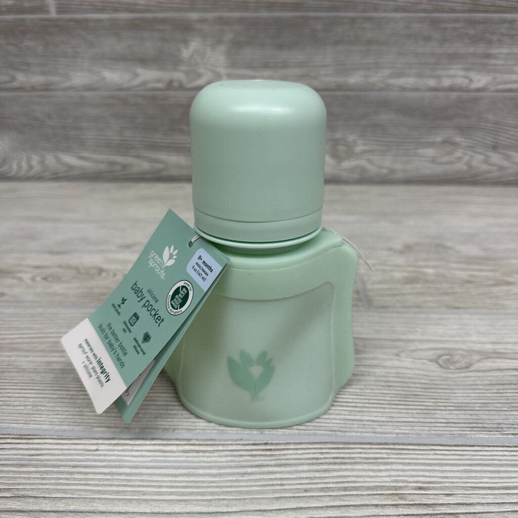 NEW Silicone Baby Pocket Bottle