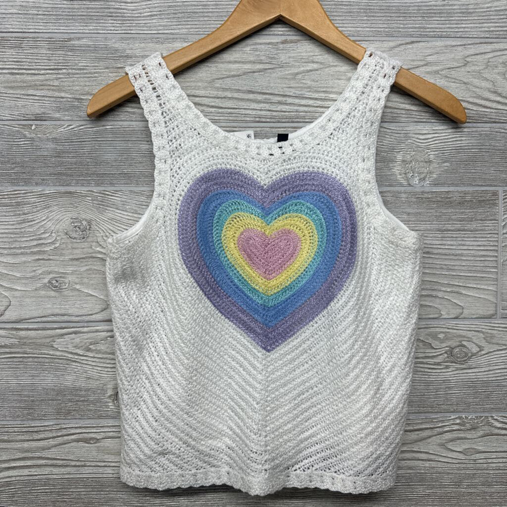 NEW Lace Tank Top & Shorts Heart