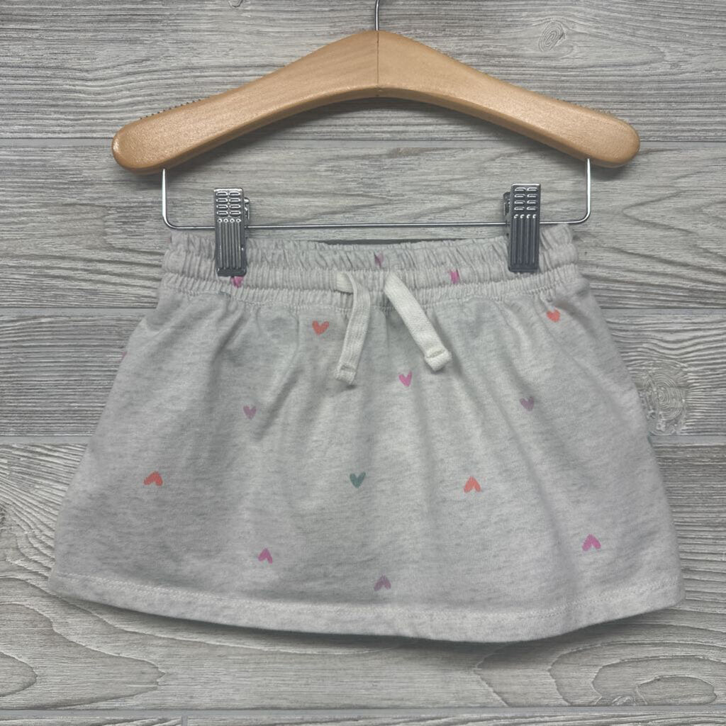 Drawstring Skort Hearts