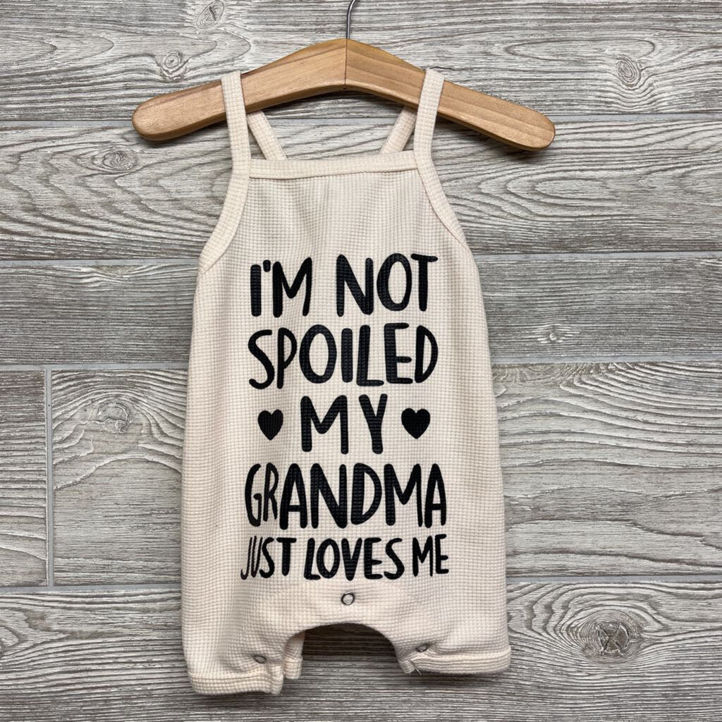 Waffle Knit Tank Romper I'm Not Spoiled*