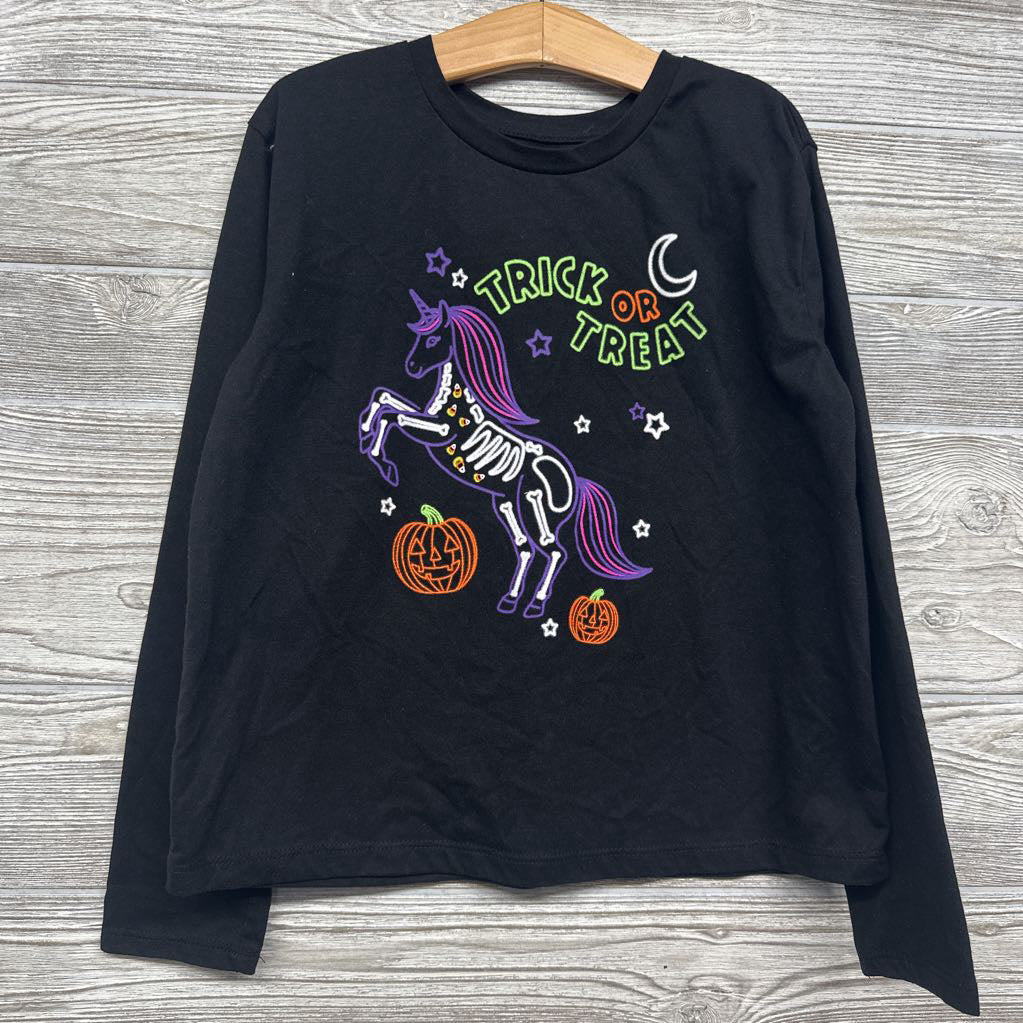 LS Shirt Trick Or Treat Unicorn
