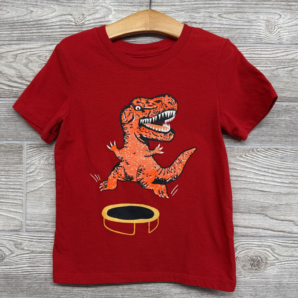 Shirt T Rex On A Trampoline