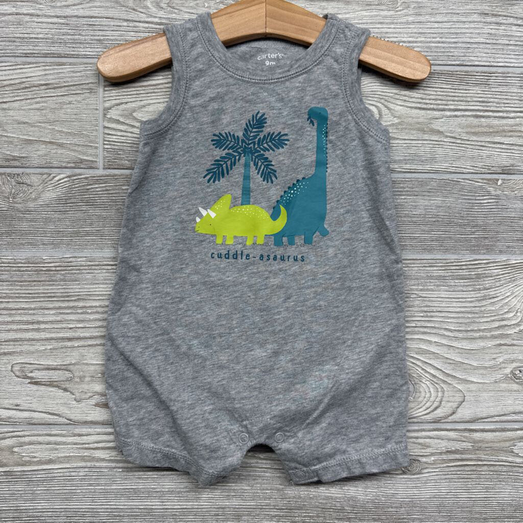 Shorty Romper Cuddle-asaurus