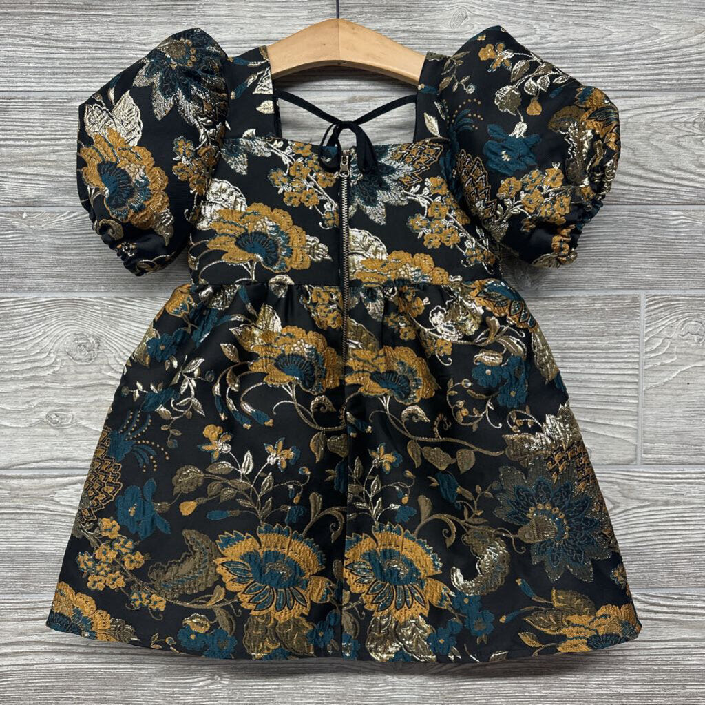 Dress Embroidered Flowers