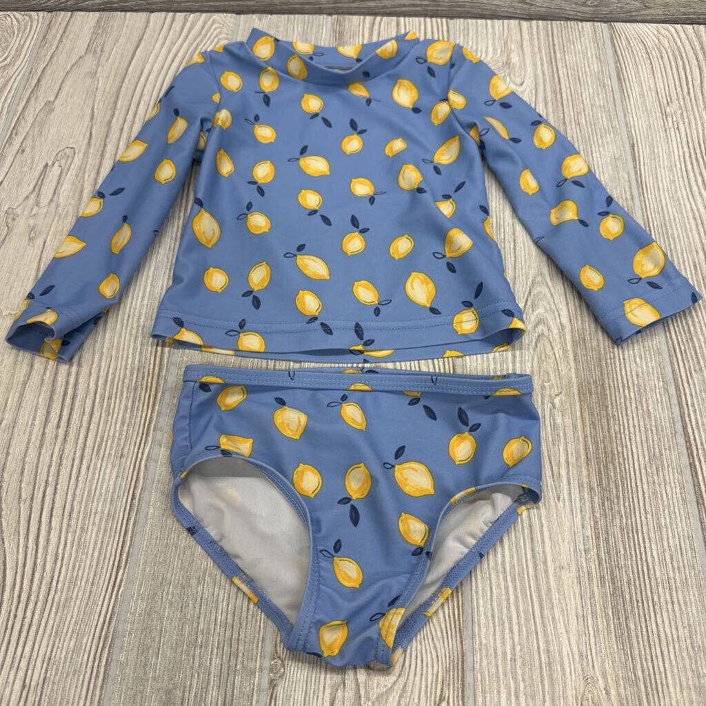 LS Swimsuit Lemons 2 Pc