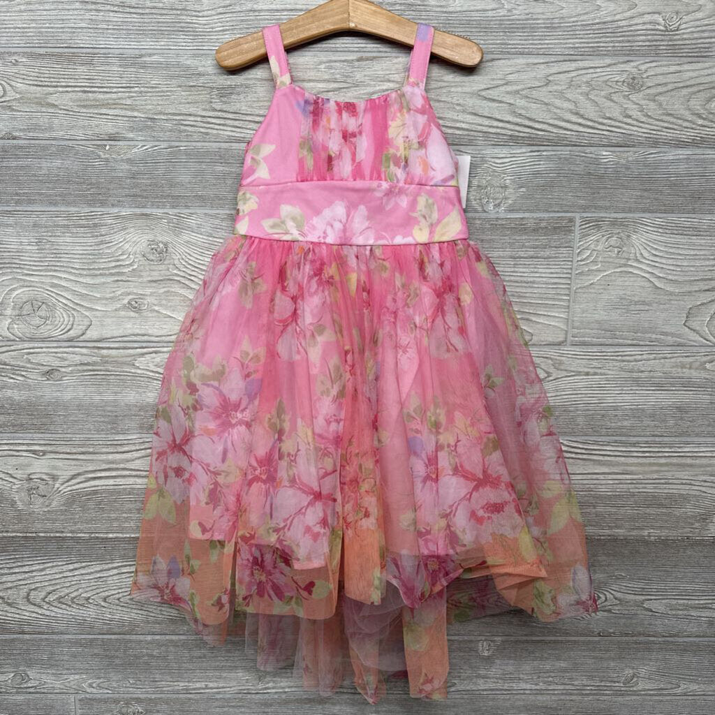 NEW Tulle Tank Dress Flowers