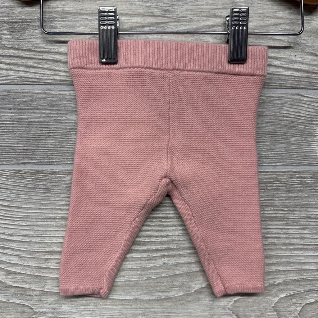 Collared Sweater & Knit Leggings