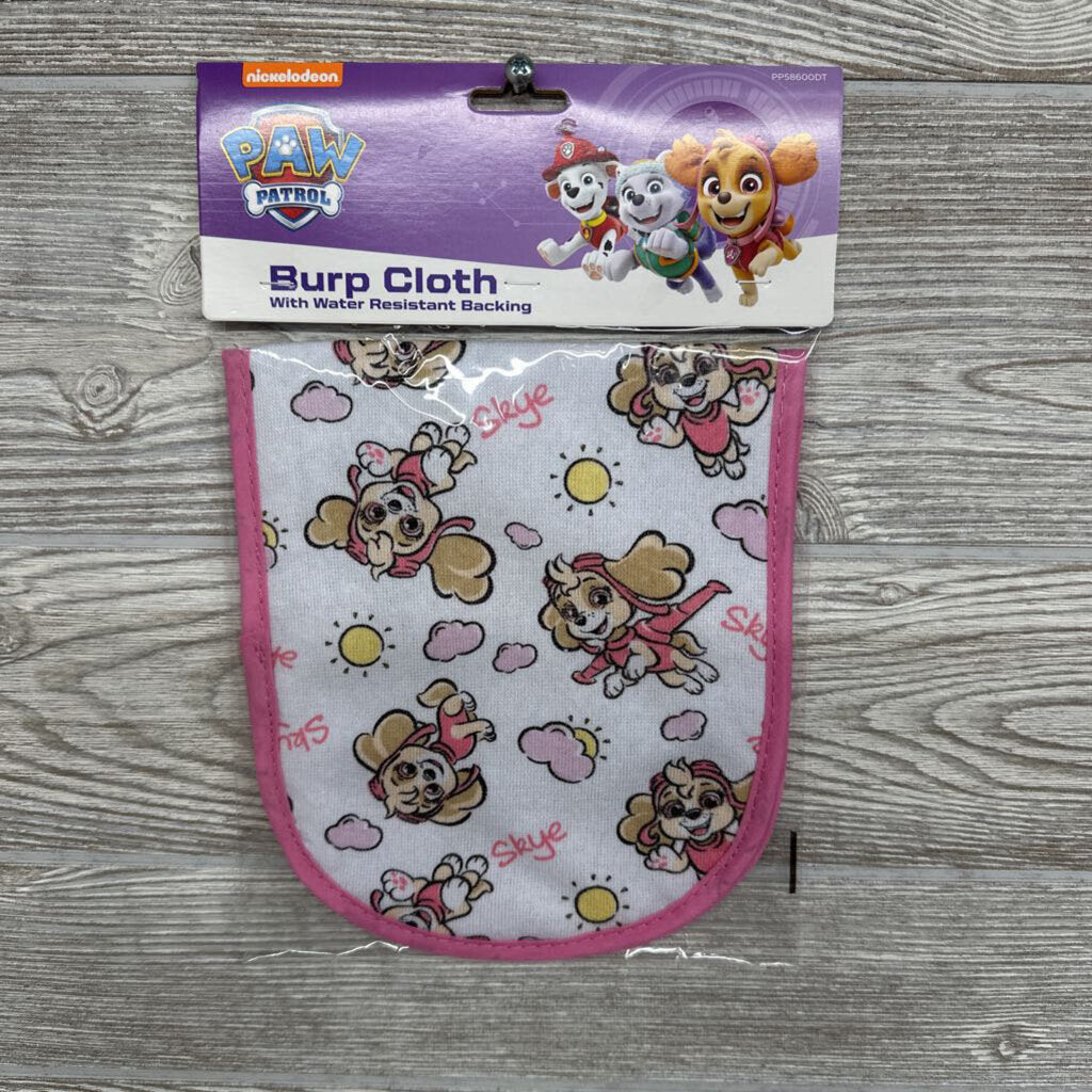 NEW Burp Cloth Skye