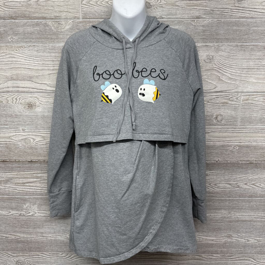 Nursing Pullover W/ Hood Boo Bees