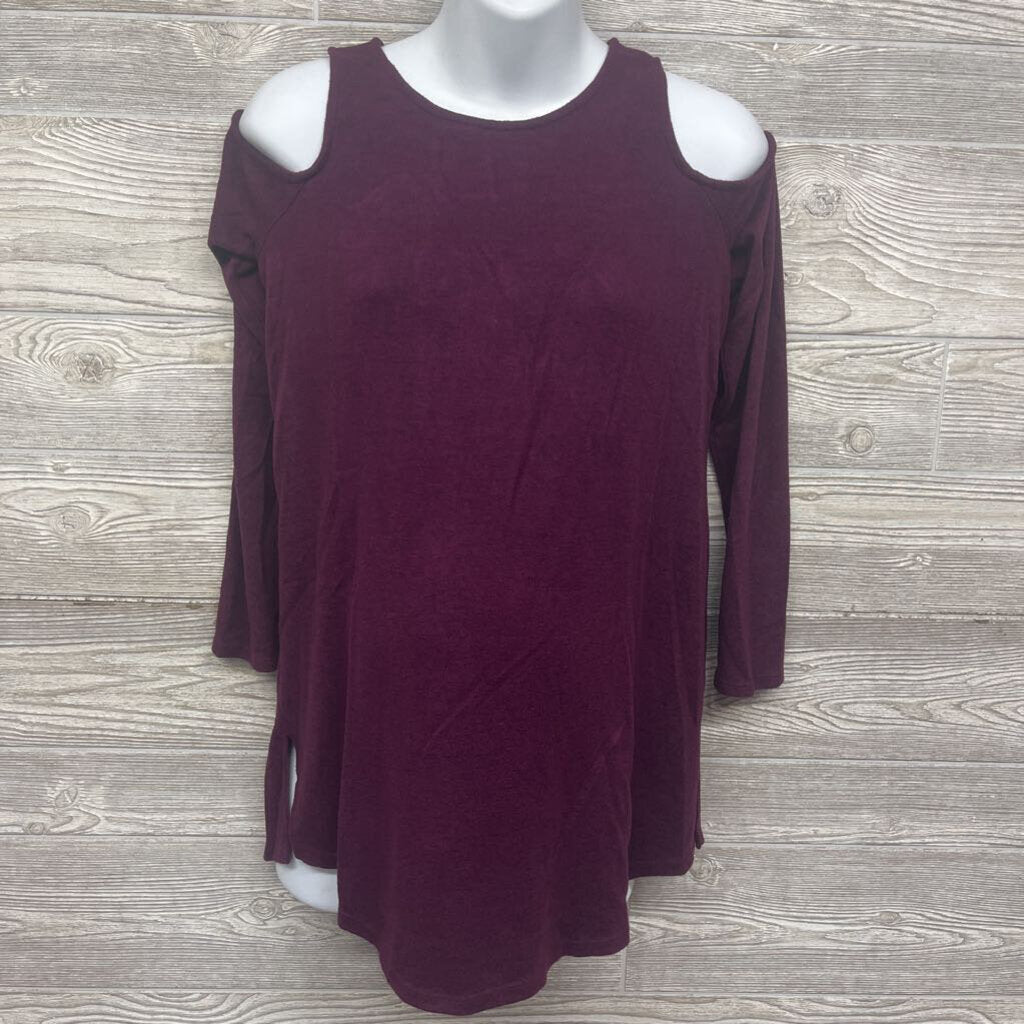 Hacci Cold Shoulder Shirt