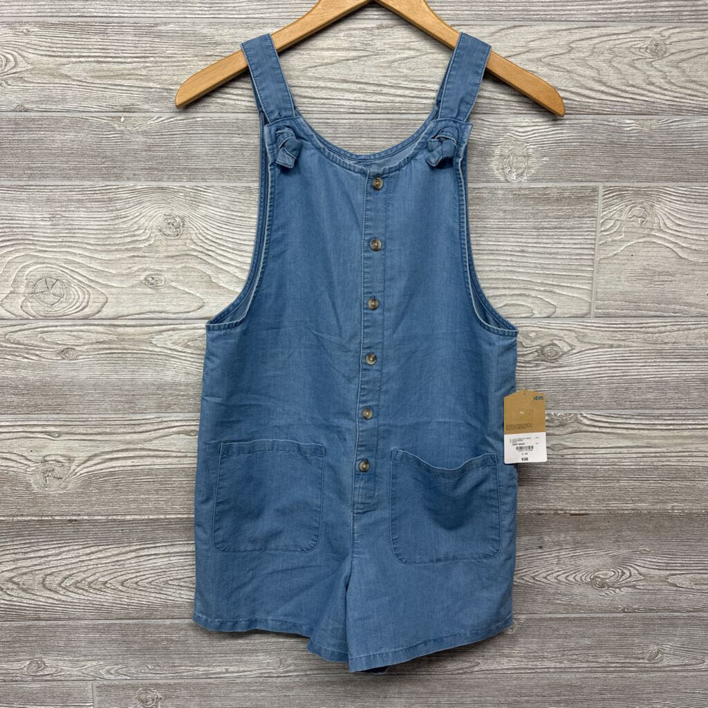 NEW Chambray Romper Knot Straps
