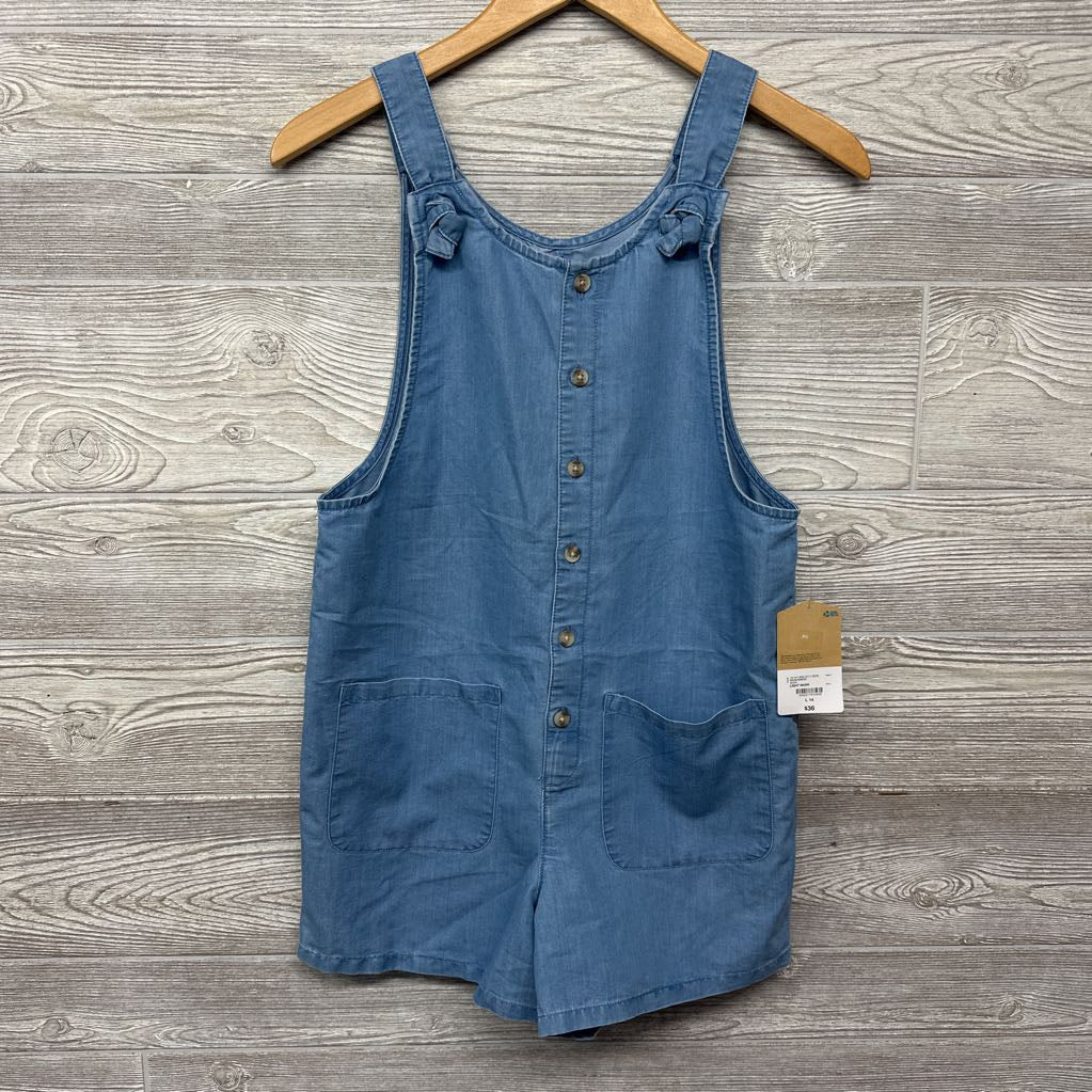 NEW Chambray Romper Knot Straps
