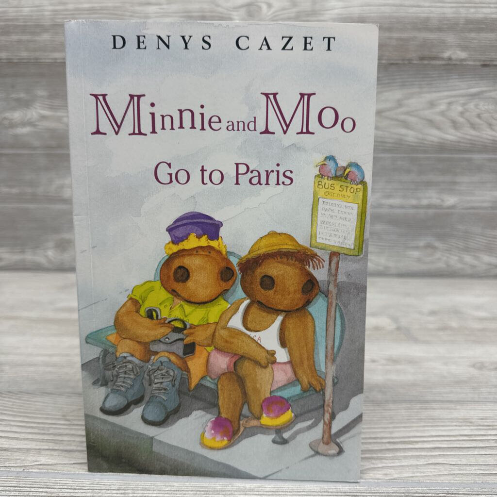 Minnie & Moo Go To Paris Paper Back Book