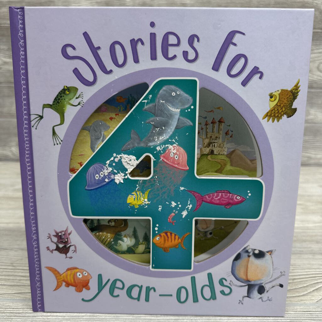 Stories For 4 Year-olds Hardcover Book