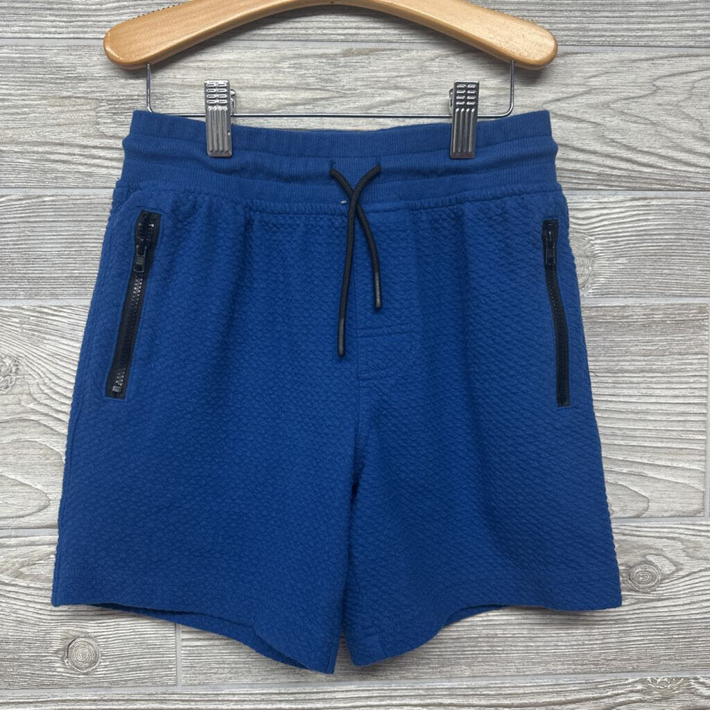 Textured Drawstring Shorts