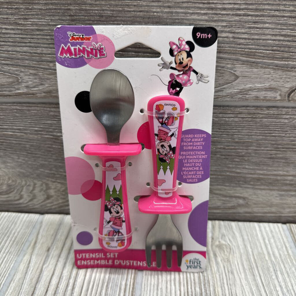 NEW Utensil Set Minnie Mouse