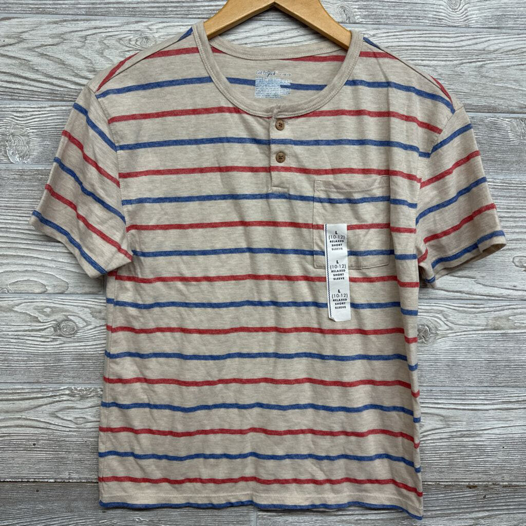 NEW Henley Shirt Stripes