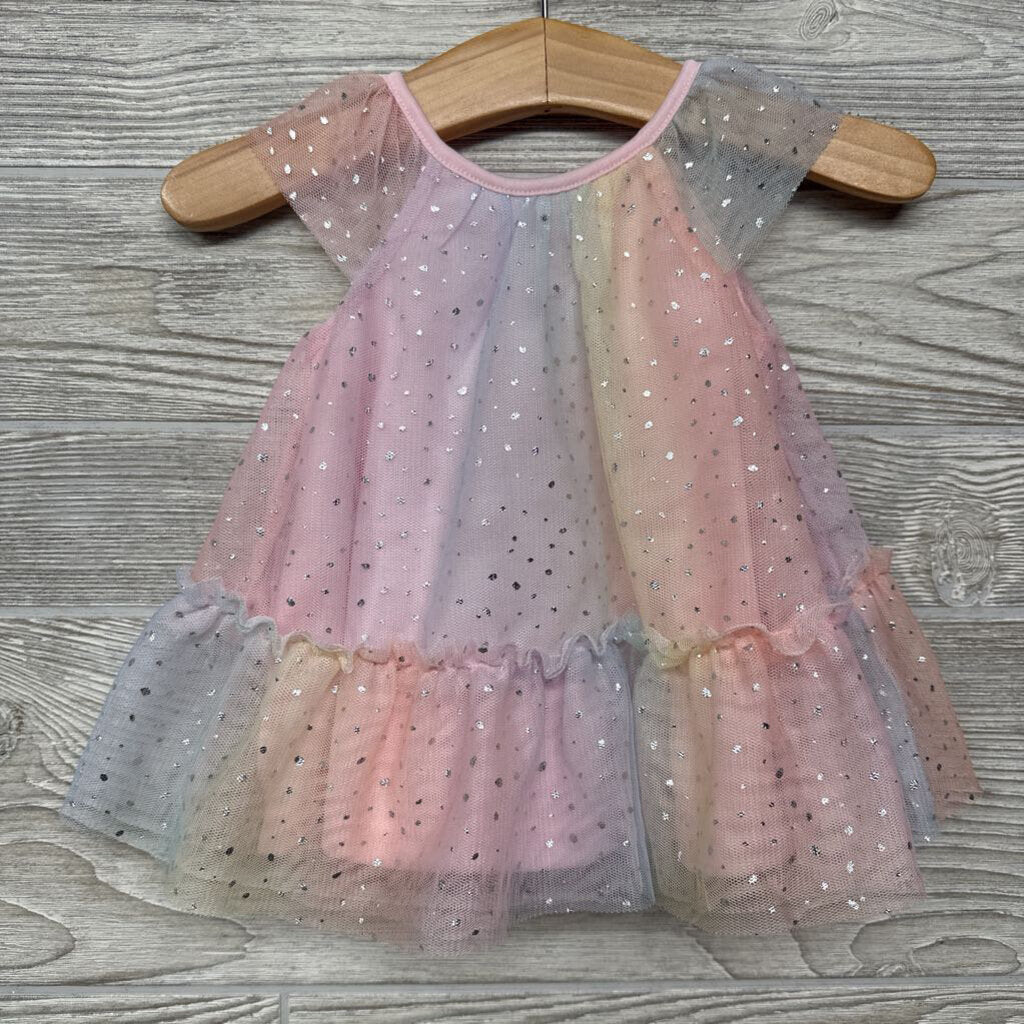 Rainbow Tulle Dress & Bloomers