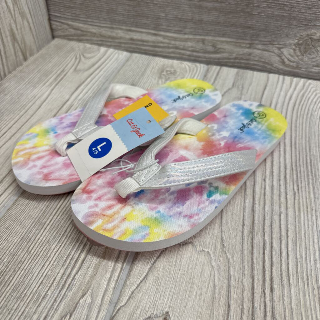 NEW Ava Tie Dye Flip Flop Sandals