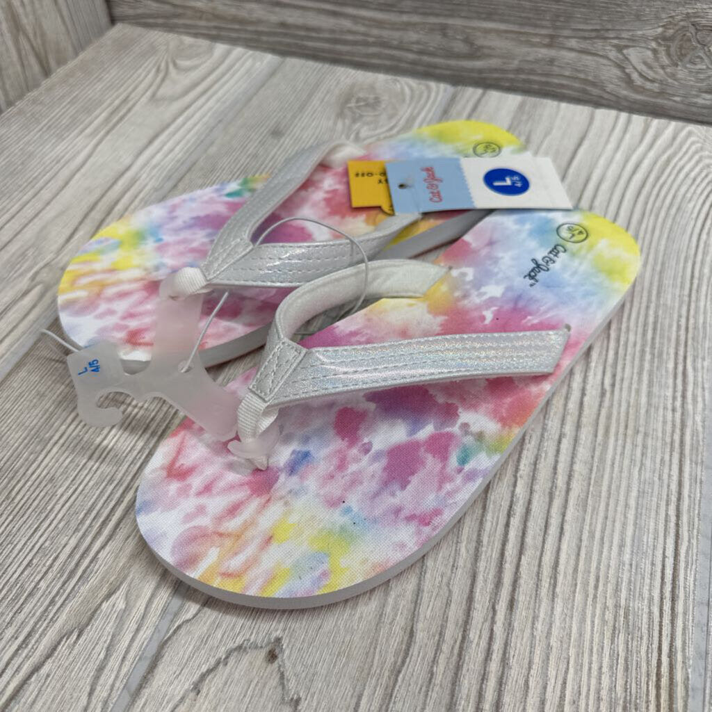 NEW Ava Tie Dye Flip Flop Sandals