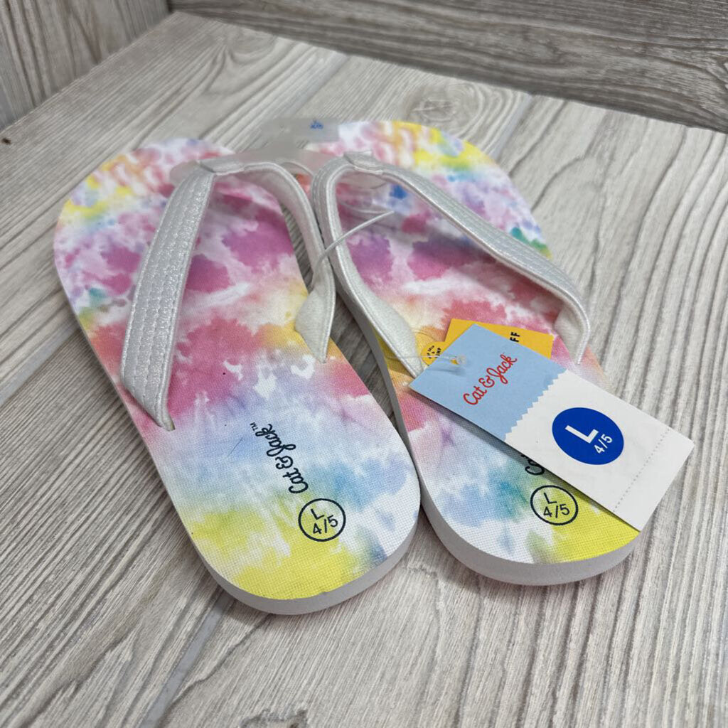 NEW Ava Tie Dye Flip Flop Sandals