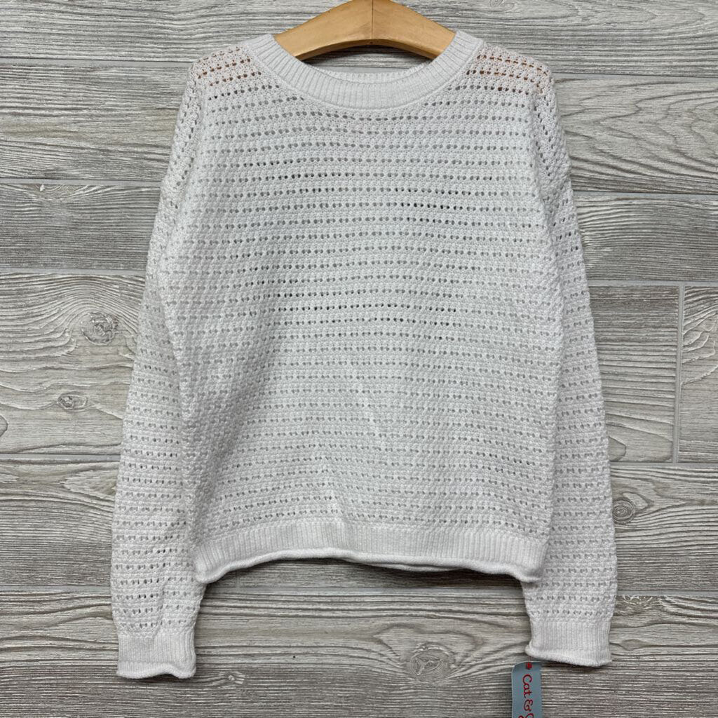 NEW Pointelle Sweater
