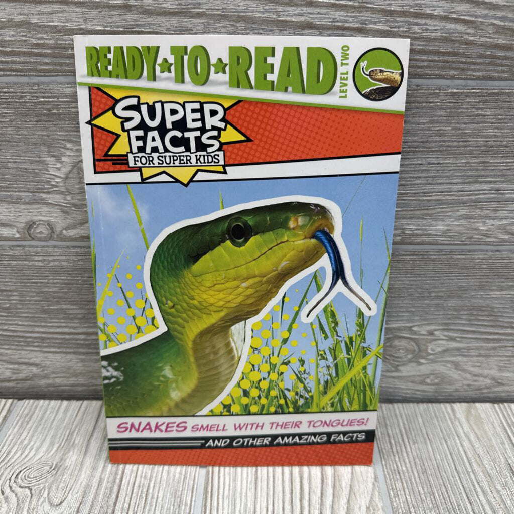 Super Facts Snakes Ready To Read Book